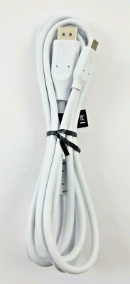 Genuine Samsung Monitor White DisplayPort to mDP Cable (P/N: BN39-02090C)