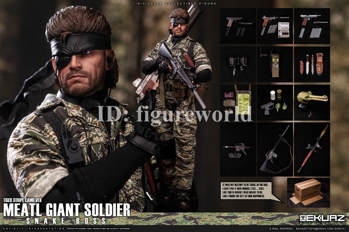 Pre-order EKUAZ STUDIO EKS010 1/6 Metal Shadow Gear Solid Snake