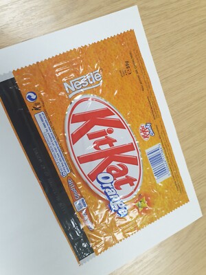 Nestle Bausatz Kat Orange um 2000 Wickel