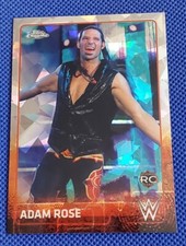 Adam Rose 2015 Topps Chrome WWE Atomic Refractor #1 Rookie RC