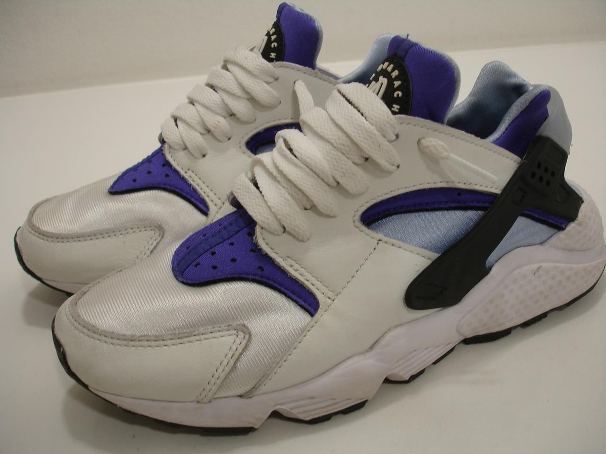 nike air huarache white concord
