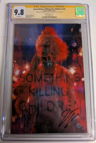 Something is Killing the Children #34 CGC 9.8 SS Tynion & Dell'Edera