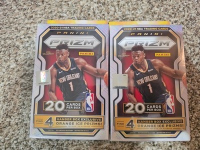 2020-21 Panini Prizm Basketball Hanger Box Sealed Orange Ice LaMelo Ball RC