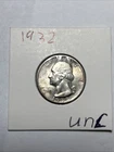1932 Silver Washington Quarter Uncirculated