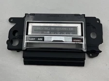 1970s Buick DELCO AM/FM Stereo 8 Track RADIO FACEPLATE ONLY