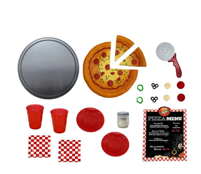 ML Authentic ~ Pizza Night Play Set & Accessories ~ for 18-inch Dolls