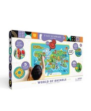 FAO Schwarz World of Animals Interactive Map Easy Wall Mount