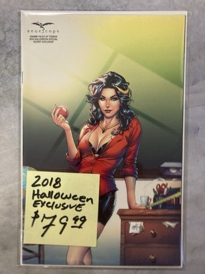 GRIMM TALES OF TERROR 2018 HALLOWEEN SPECIAL SECRET EXCLUSIVE ZENESCOPE COMIC B3
