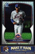 Alex Ramirez 2023 Bowman Chrome Prospects Mojo Refractor #BCP-211 New York Mets