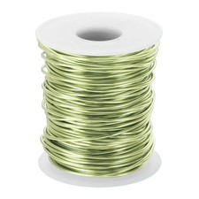 15 Gauge 1.5mm Aluminum Craft Wire 98.4 Ft Metal Wire Apple Green