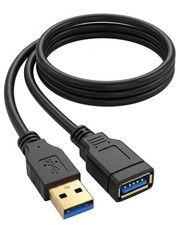 12FT USB 3.0 Extension Cable Male To Female Extender For Webcam Hub Mouse