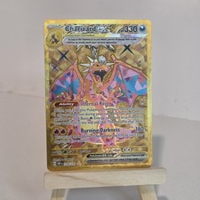 Charizard ex 228/197 Gold Hyper Rare Obsidian Flames Tera NM Pokémon Card