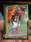 2025 Topps Chrome Jalen Royals Green Refractor (RAW)