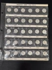 Roosvelt SILVER DIME 1946 - 1955s COMPLETE SETS 30 Coins.  90% Silver W/ SLEEVES