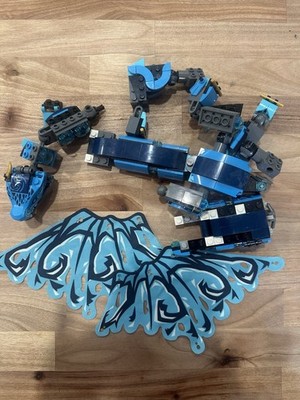 LEGO NINJAGO: Water Dragon (71754) (ONLY INCLUDES DRAGON) Incomplete