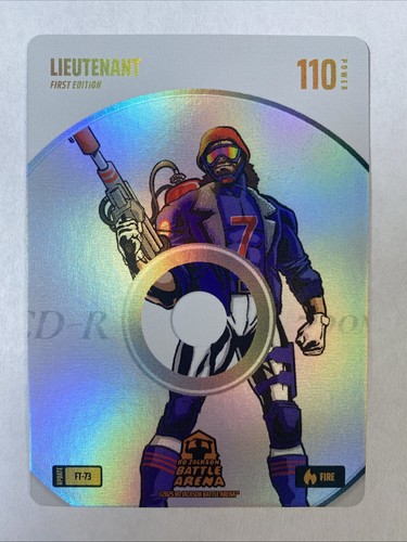 LIEUTENANT (Dansby Swanson) Fire Tracks FIRE Bo Jackson Battle Arena #FT-73