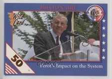 1992 Wild Card Decision '92 50 Stripe Ross Perot #74