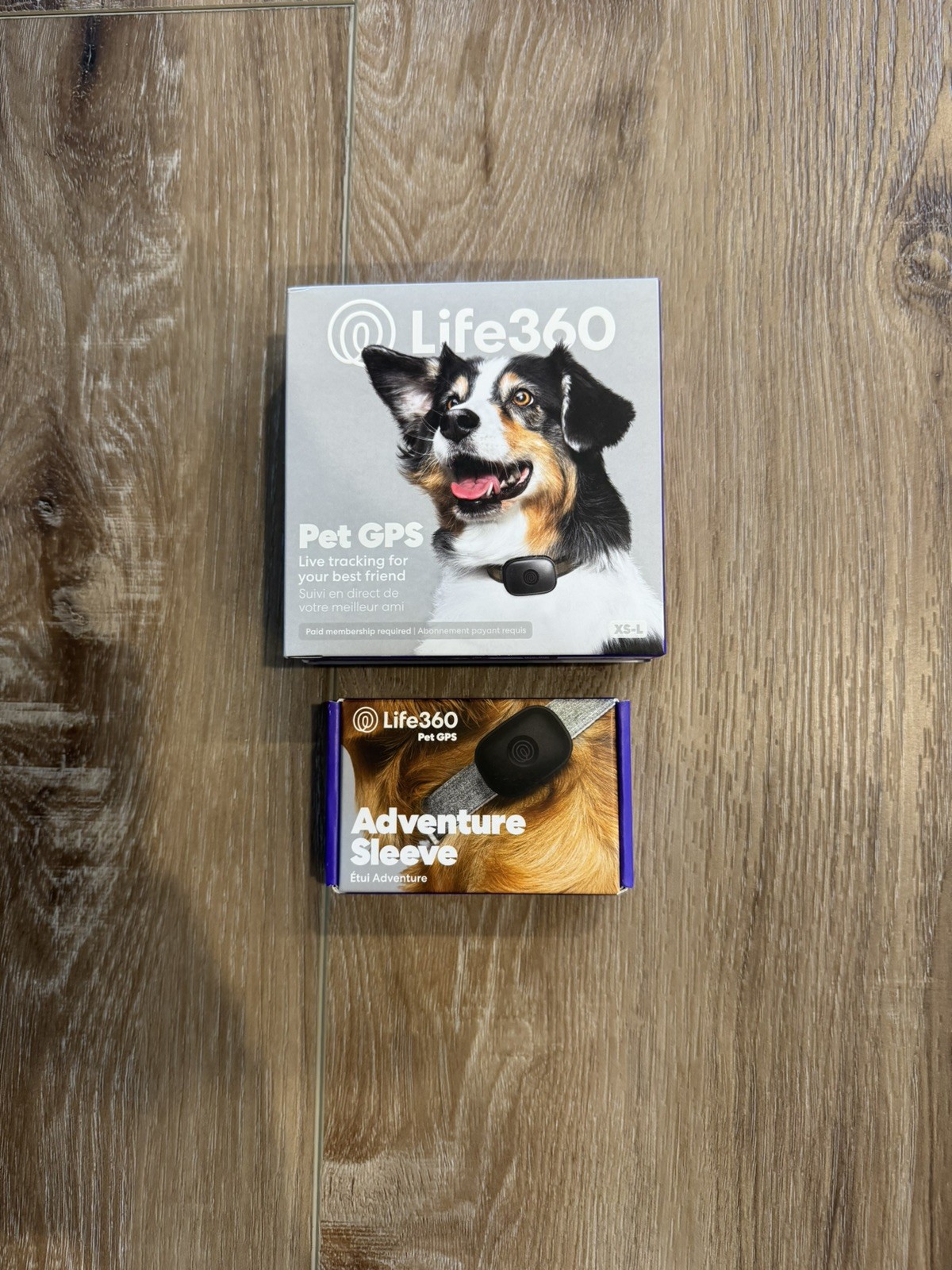 NEW Life 360 GPS Pet Tracker  Black - XS to Large New w/ Adventure Sleeves