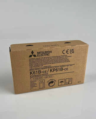 Mitsubishi K61B-CE / KP61B-CE 110mm x 20m Standard Thermopapier 4 Rollen