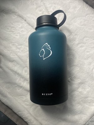 BUZIO 64 Oz Water Bottle Insulated