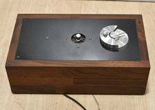 Micro Seiki RY-3300D Turntable Motor Unit with Walnut Wood Case Vintage Audio