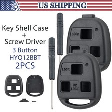 2 For Toyota Land Cruiser 1998 1999 2000 2001 - 2011 3b Key Fob Case Screwdriver