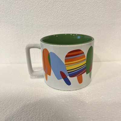 Starbucks Rainbow Popsicle Summer Ceramic Coffee Mug Cup Novelty Ice Cream