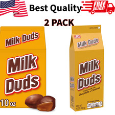 Milk Duds Chocolate Caramel Candy 10oz Pack of 2 Movie Theater Snack