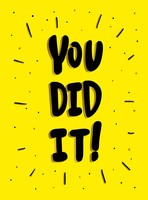 You Did It! | Summersdale Publishers | Englisch | Buch | Gebunden | 2023