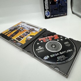 Virtua Cop Sega Saturn PAL in case with manual 