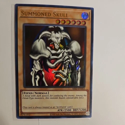 YuGiOh! Summoned Skull - Ultra Rare Unlimited (MRD-EN003) NM