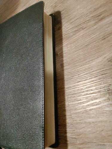 ⭐NKJV Reference Bible Classic Verse-by-Verse Center-Column Genuine Black Leather - Picture 4 of 11