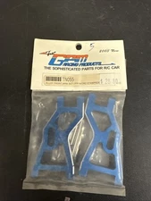 GPM TN055 Alloy Front Arm Set Blue Traxxas Nitro Stampede B28