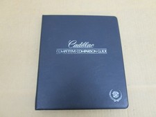 1989 Cadillac Dealer Album Competitive Comparison guide data book Allante