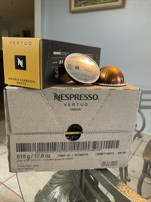 Nespresso Vertuo double espresso Dolce Pods - 60 Pods
