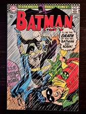 Batman #180 (DC Comics May 1966) 1st Death-Man Complete Robin FREE SHIP!!