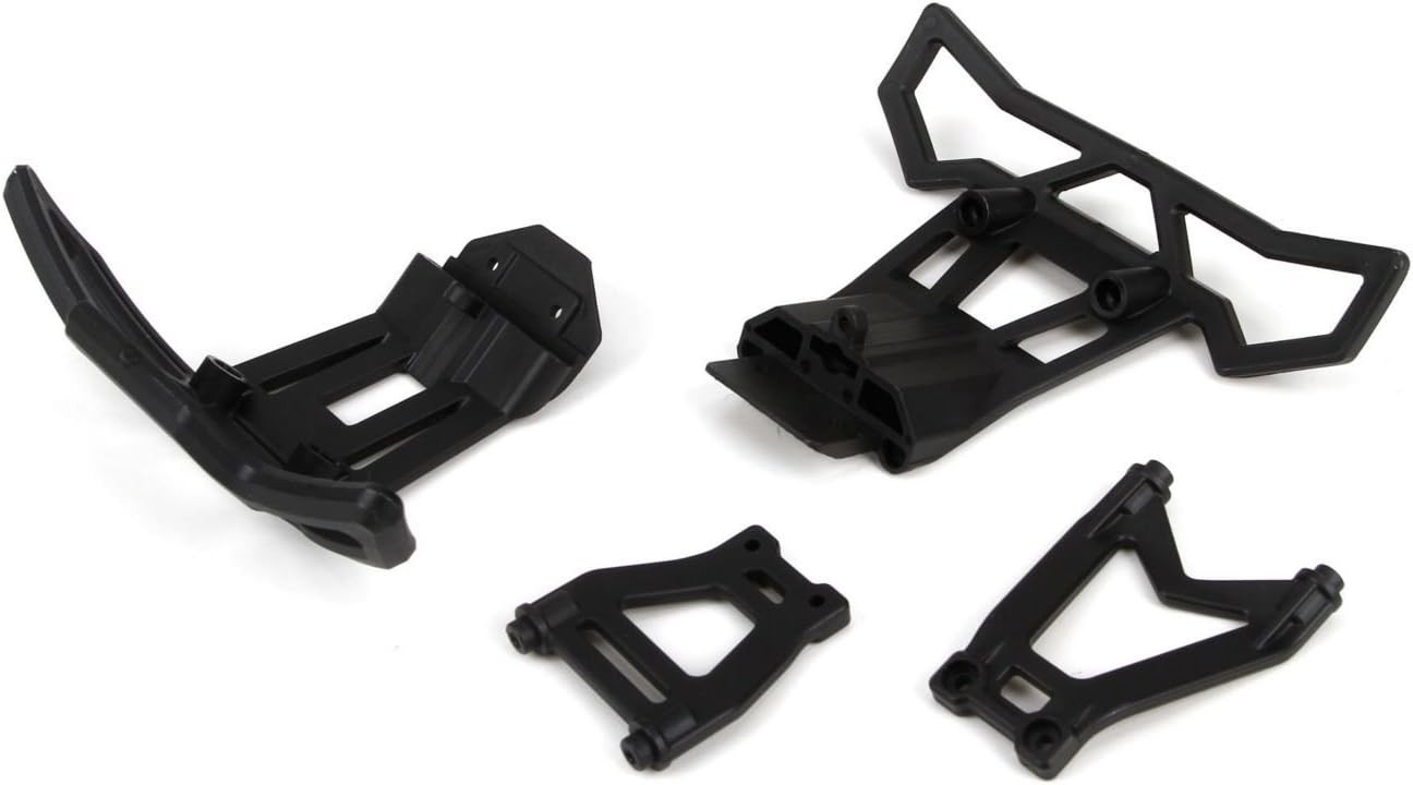 Vaterra VTR231017 Front and Rear Bumper & Support: Halix