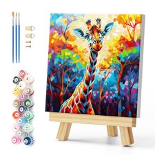 Paint By Numbers Kit For Adults Beginners DIY Canvas Oil Painting Art 12x12