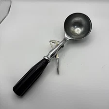 Vintage Ice Cream Scoop - New Gem Newark USA Plastic Handle - Used - Read