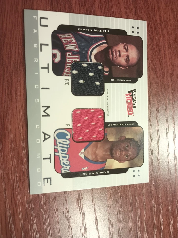 KENYON MARTIN /MILES 2001 ULTIMATE VICTORIA ULTIMATE TECIDOS COMBOS CAMISAS #UFC2 - Imagem 2 de 4