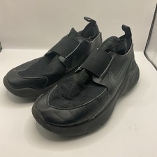 Nike Black Kids Flex Runner 3 Shoes Size 3Y Slip on Design FN1294-002