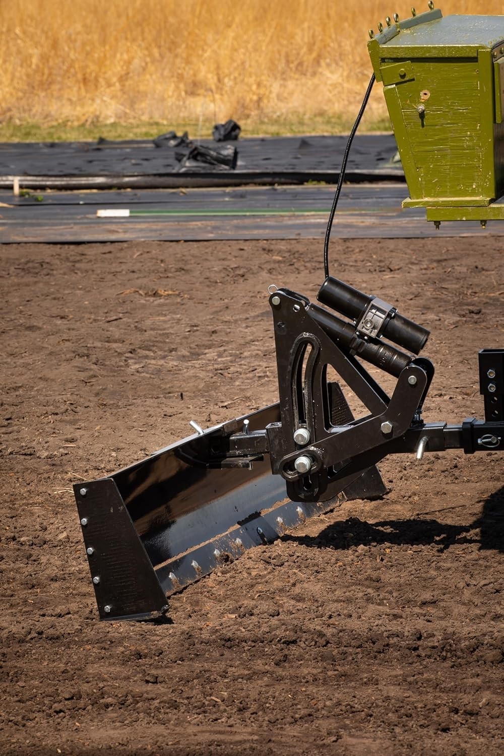 Durable Grading Blade with Adjustable Angles - Ideal for Tractors & Landscaping