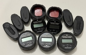 Lot of 5 - General Atomics Dose Gard Personal Radiation Dosimeter *Needs Battery
