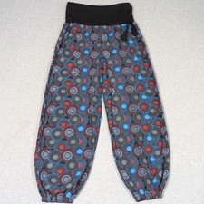 Made in Nepal Womens Harem Yoga Pants Size Small/Medium High Waist Wide Leg