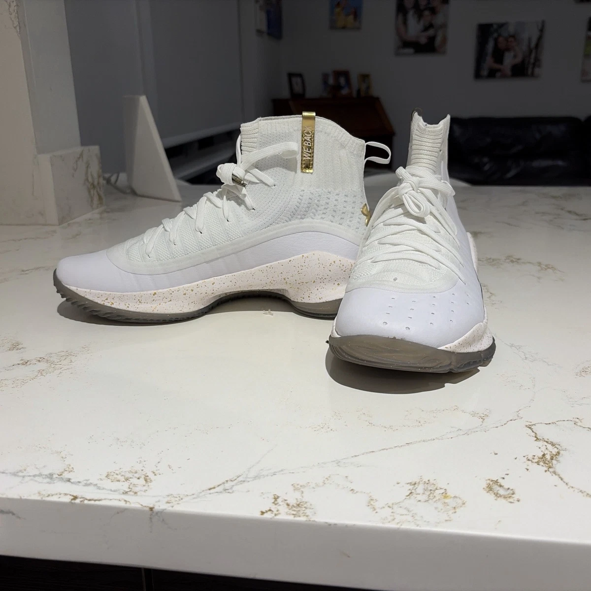 Under Armour Curry 4 Retro 2024 White Gold for sale | eBay
