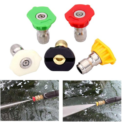 #ad 5x Pressure Washer Tips Accessory Multiple Degrees Multifunctional Portable $13.14