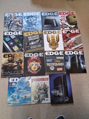 EDGE Magazine Bundle D: 13 Issues: 171(Jan) to 183(Xmas 2007) + PS3 Guide + Mag