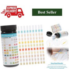 100 Urine Test Strips 10-Parameter pH Ketone Protein Urinalysis Reagent Strips
