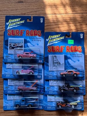 Johnny Lightning Surf Rods - Great Collection!    $6 each sold individually