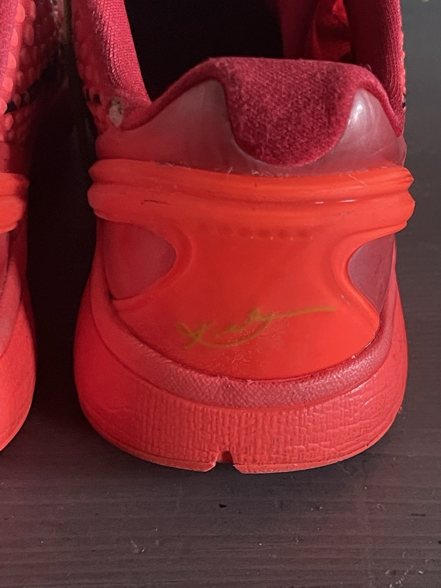 Nike Kobe VI 6 Protro Gs 4.5Y Reverse Grinch Bright Crimson Fv9676
